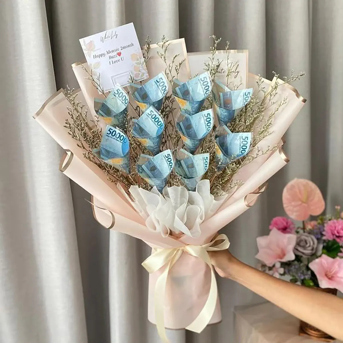 تزیین باکس پول هدیه