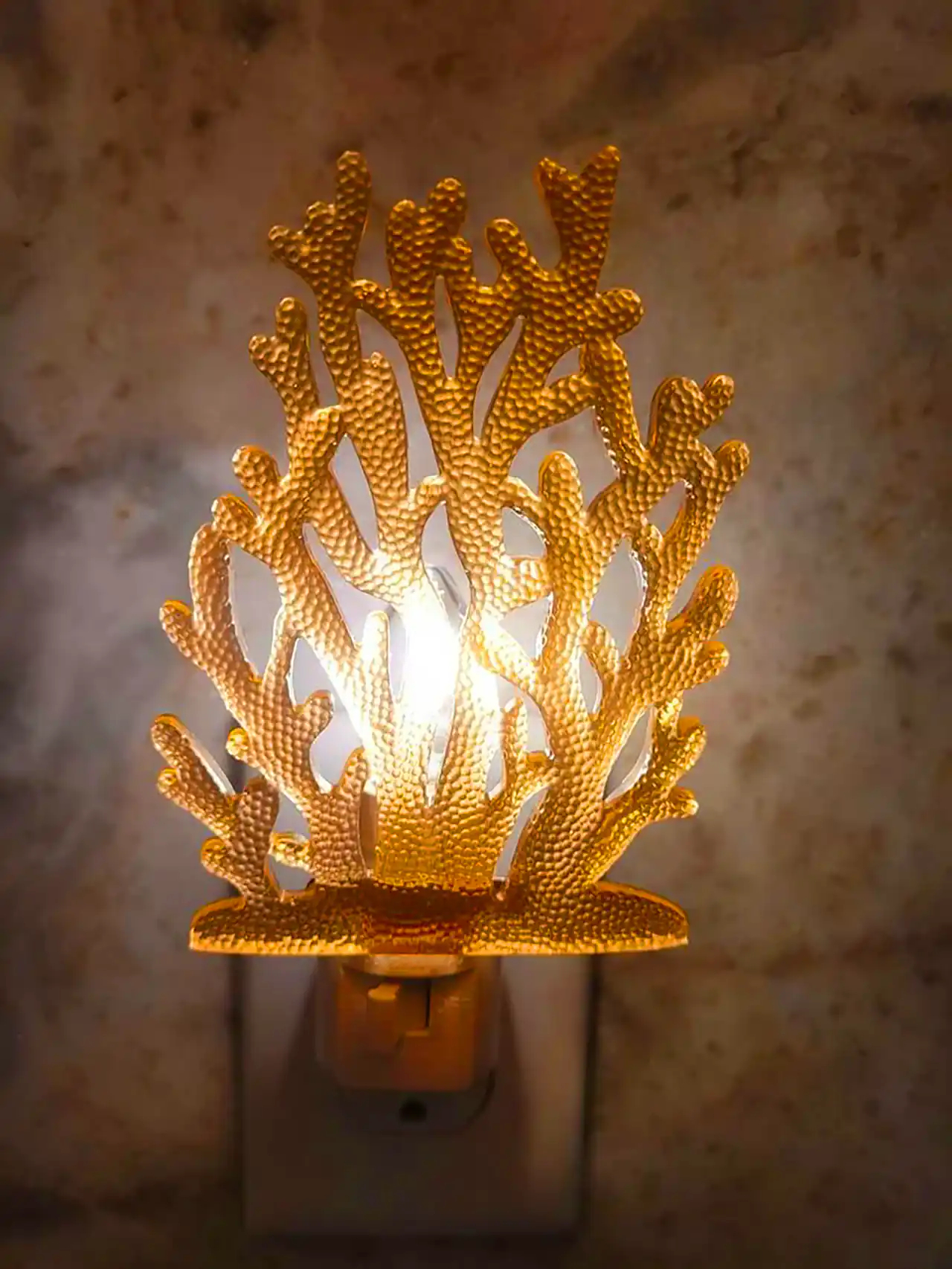چراغ رومیزی طرح مرجان دریایی