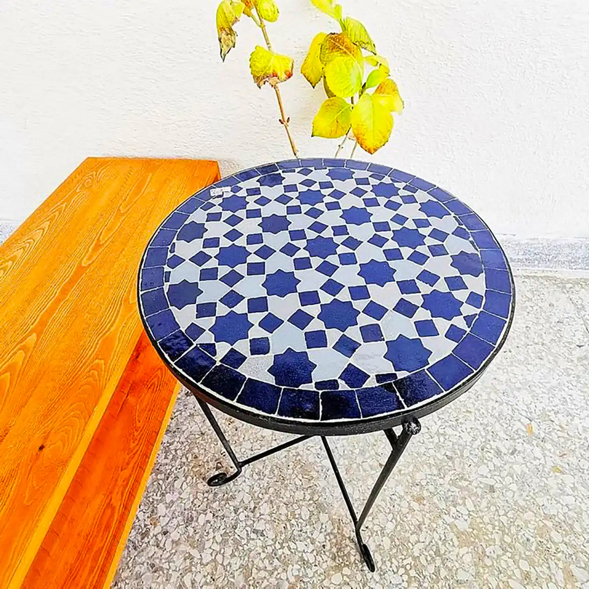 میز عسلی کاشی کاری