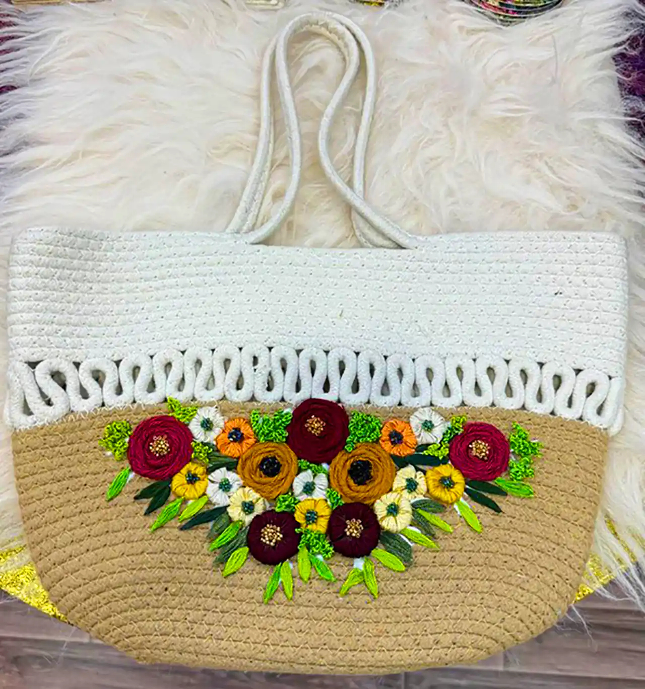 کیف دستبافت شیک