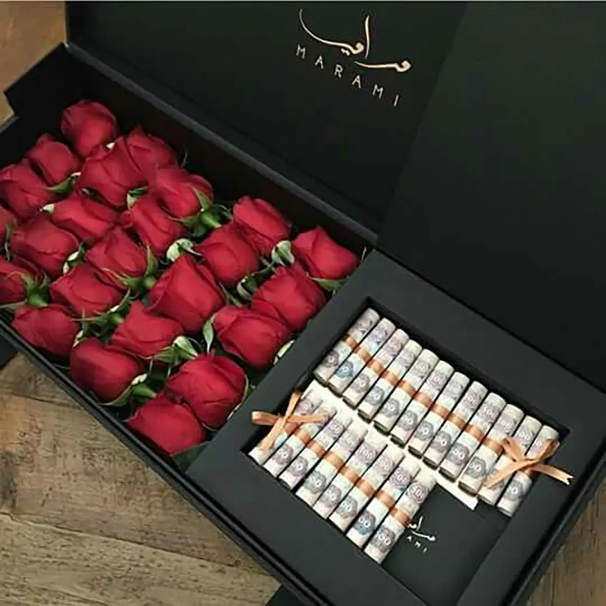 تزیین باکس پول هدیه