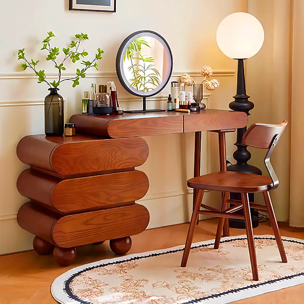 کنسول چوبی مدرن