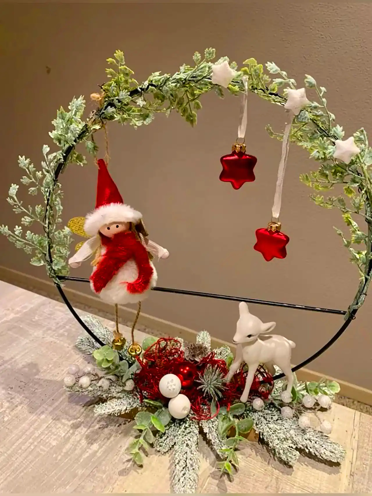 تزئینات کریسمسی با وسایل ساده 