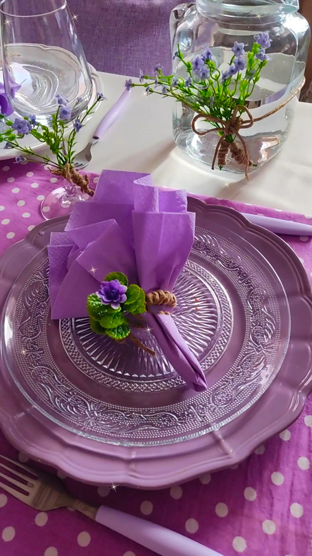دستمال بشقاب برای پذیرایی