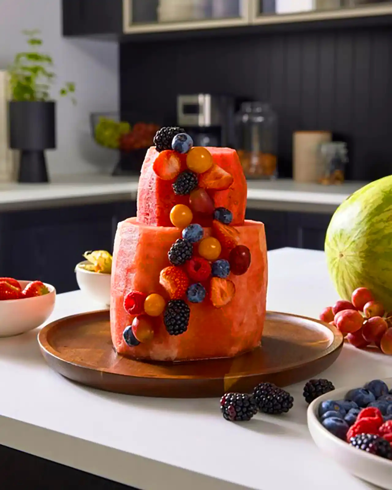 تزئین هندوانه شب چله 