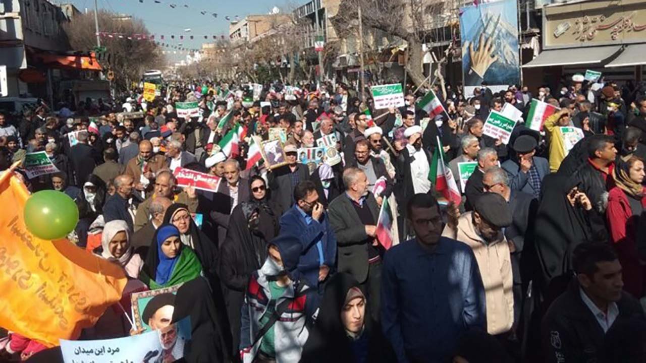 راهپیمایی ۲۲ بهمن - کرمانشاه