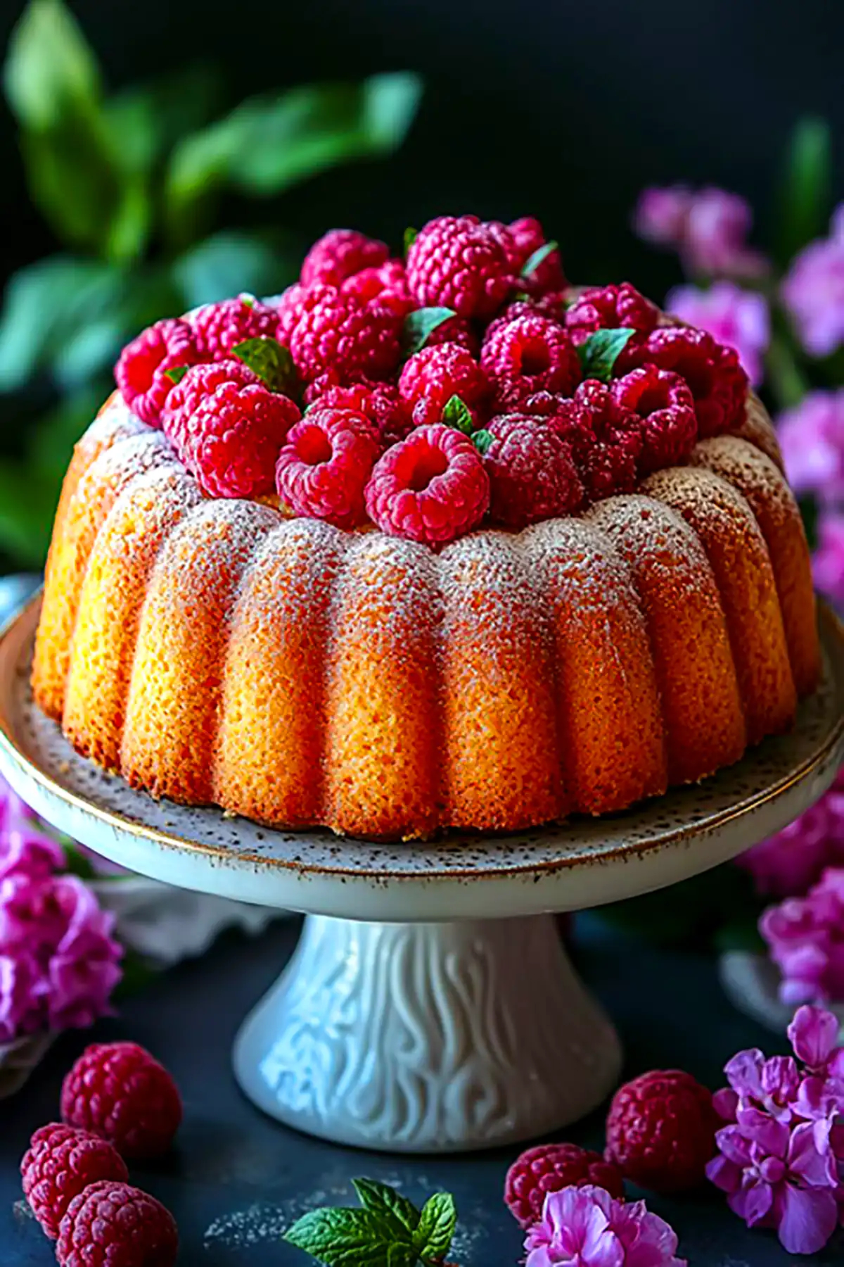 دیزاین کیک وانیلی خونگی