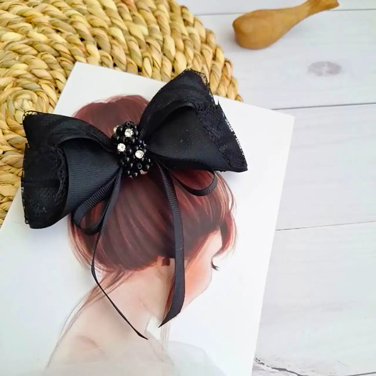 گیره مو پاپیونی شیک