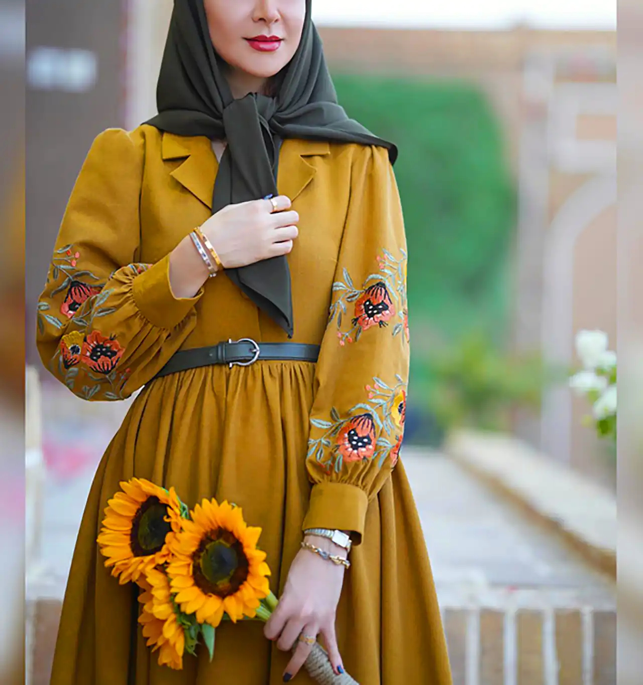 مانتو باحجاب پوشیده و راحت