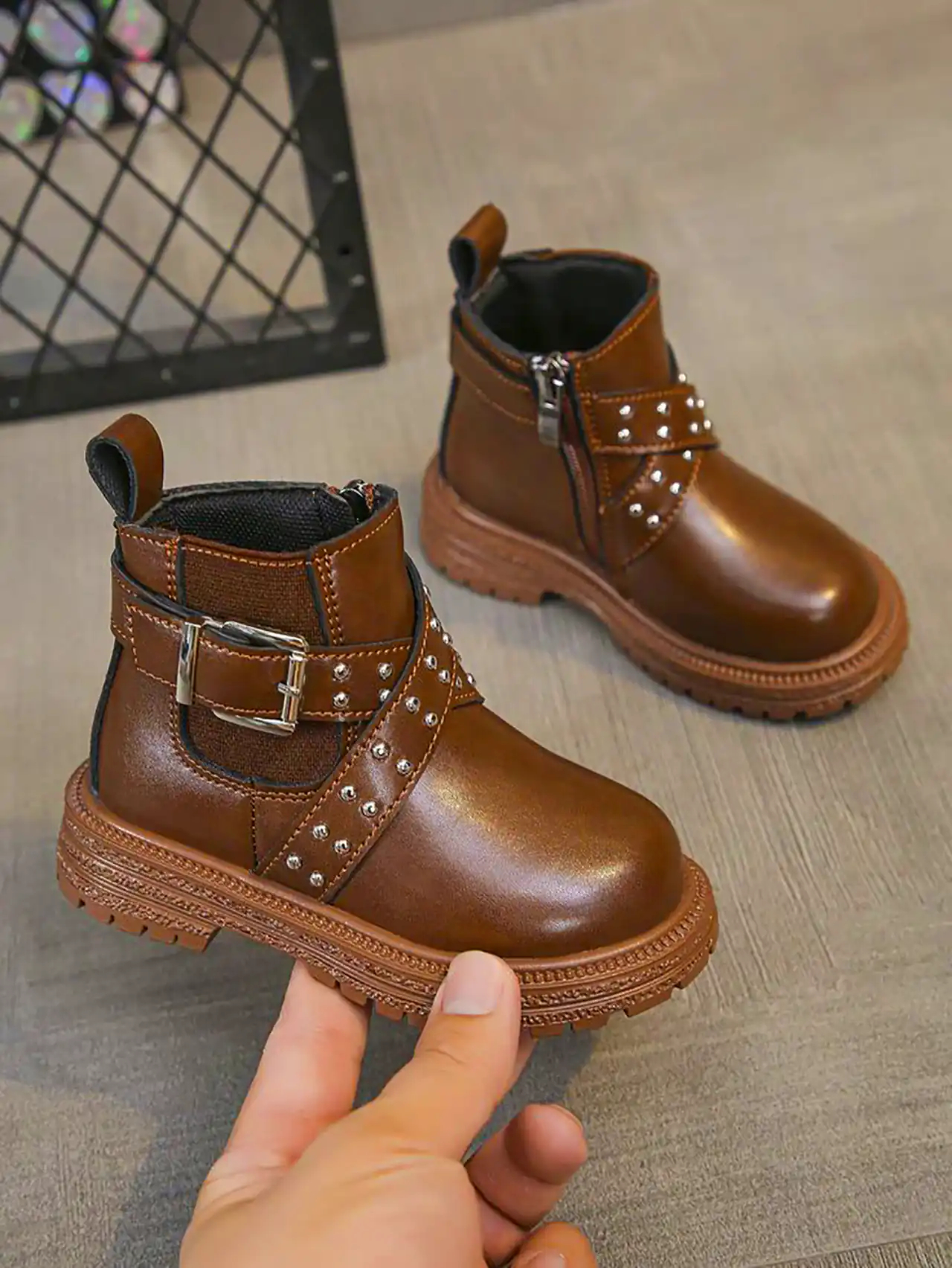 بوت پاییزی جذاب دخترانه