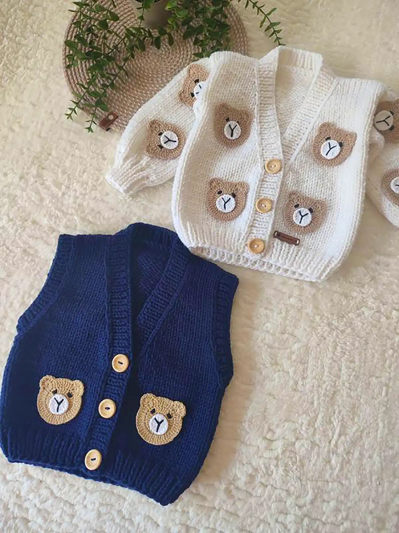 ژیله بافتنی بچه گانه