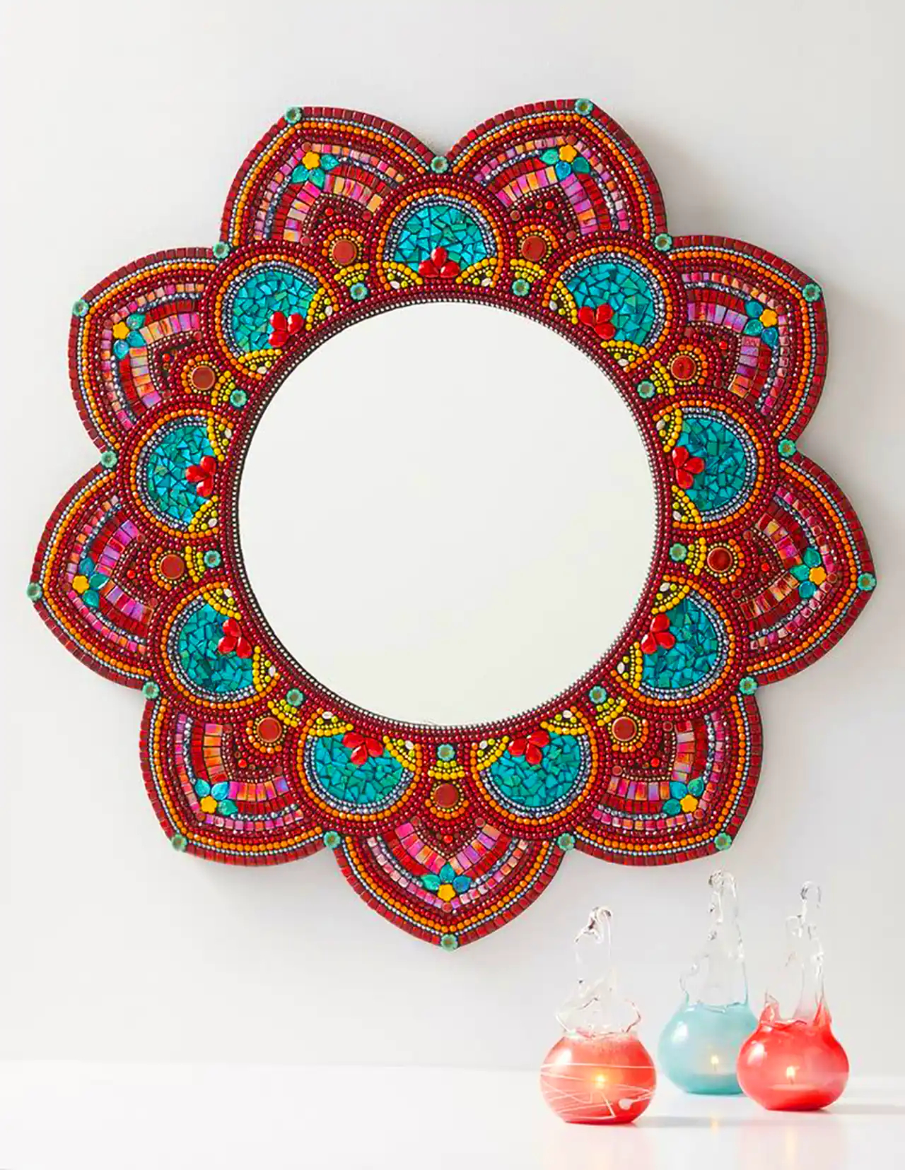 آینه دیواری دکوری