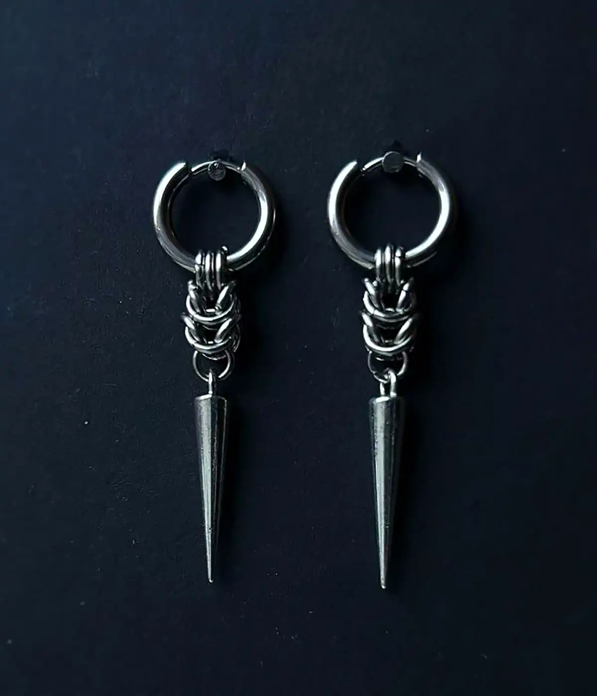 گوشواره نقره فشن