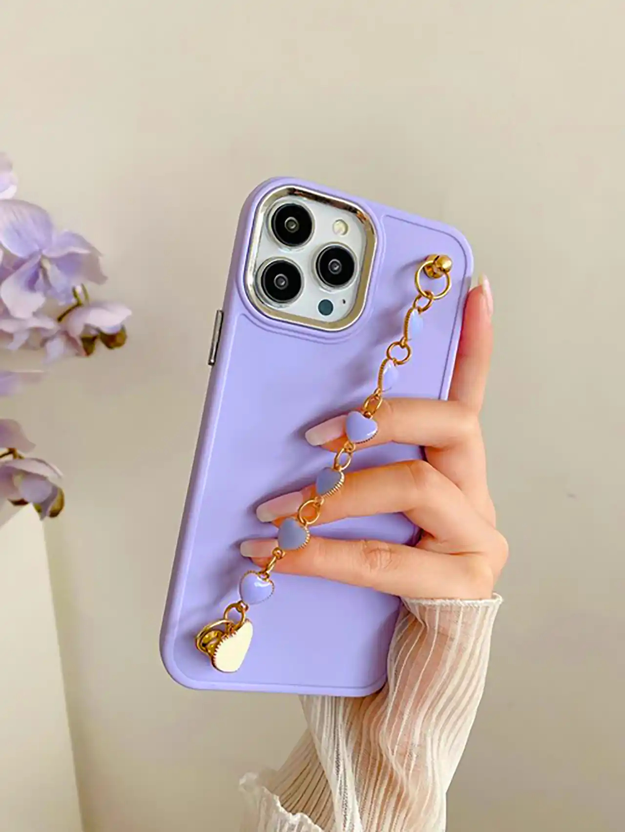 قاب گوشی با زنجیر تزئینی
