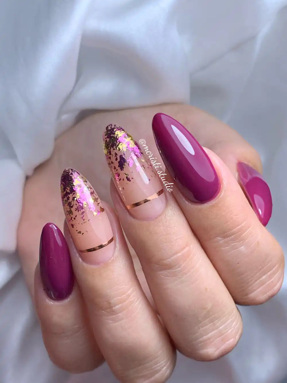 مدل ناخن براق