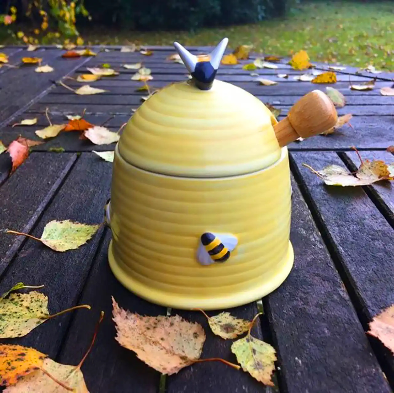 ظرف عسل سرامیکی