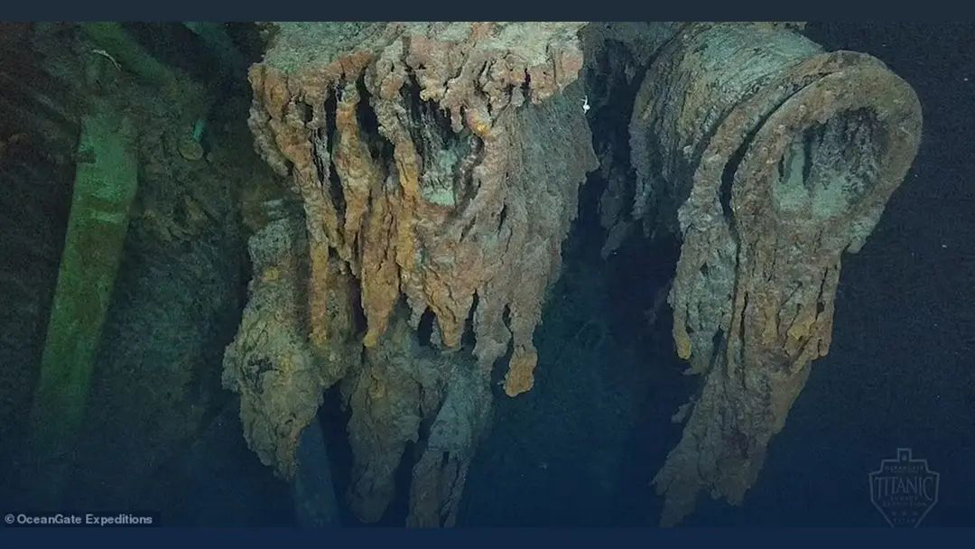 لاشه کشتی تایتانیک در اعماق اقیانوس4