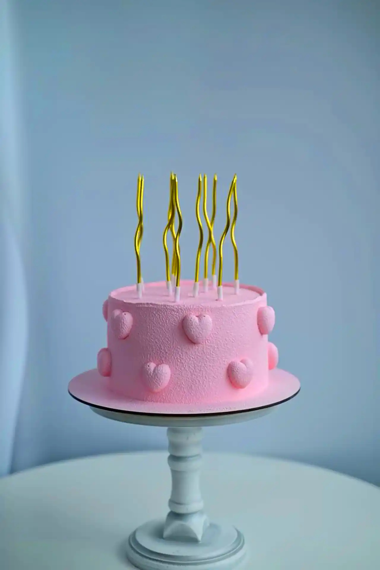 کیک تولد قلبی