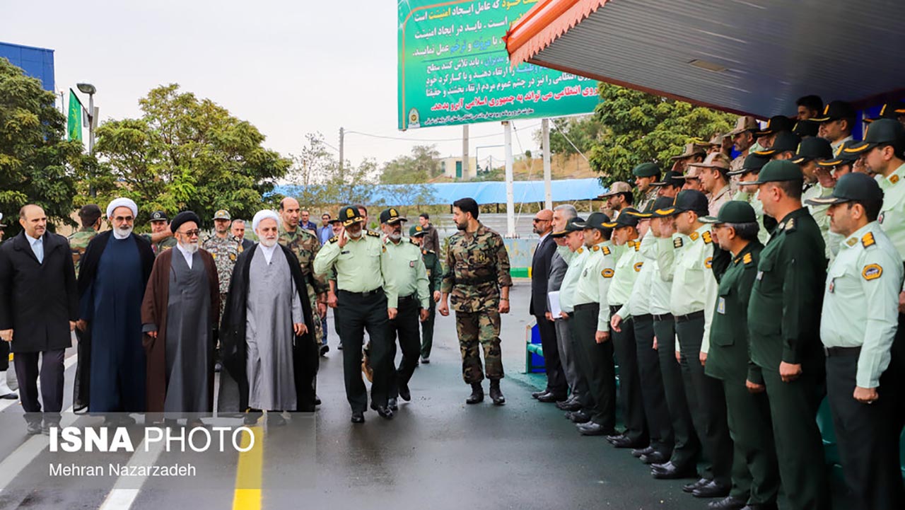 رئیس قوه قضاییه در مراسم صبحگاه مشترک نیروهای مسلح استان آذربایجان شرقی
