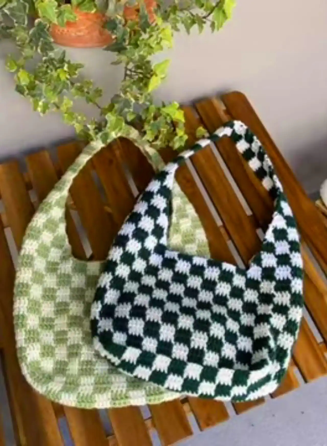 کیف قلاب بافی دخترانه