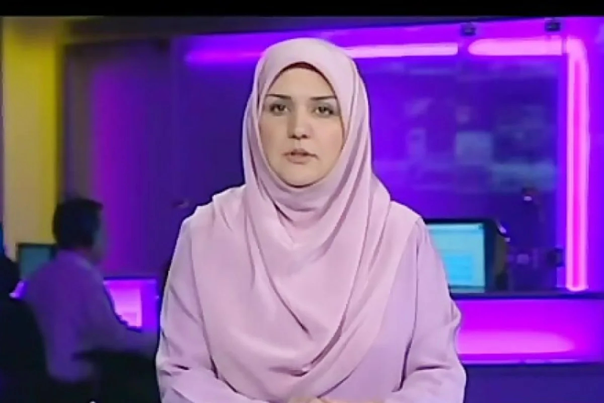 آرزو ماهوتیان گوینده خبر شبکه 5