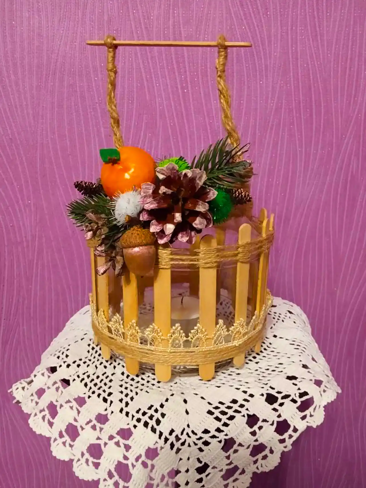 سبد هدیه طرح کریسمس