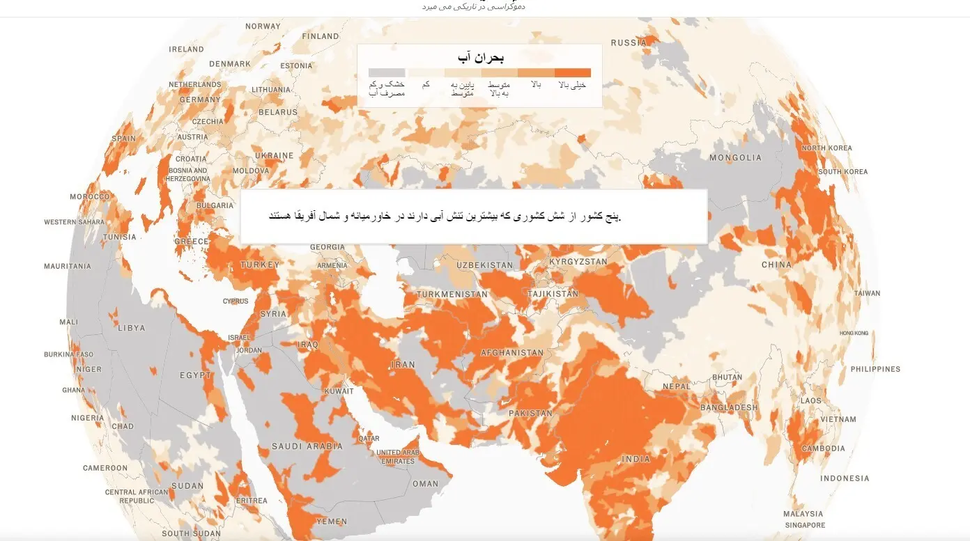 بحران آب در جهان