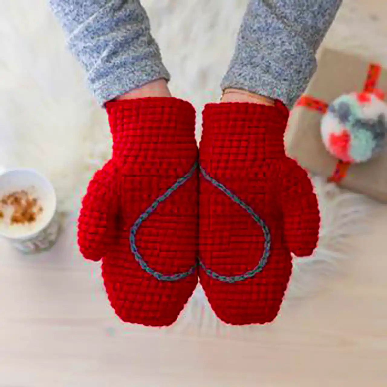 دستکش بافتنی فانتزی