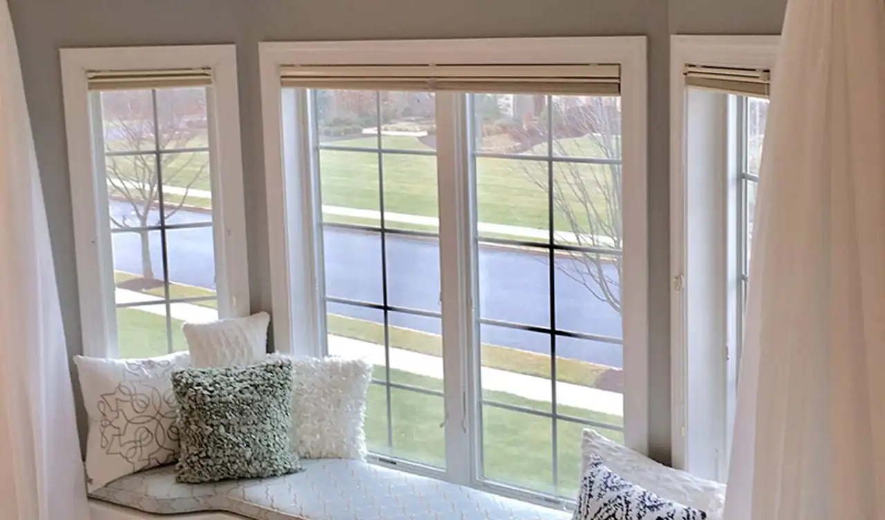 مدل پنجره بزرگ حال + زیباترین مدل های پنجره بزرگ برای حال و پذیرایی خانه