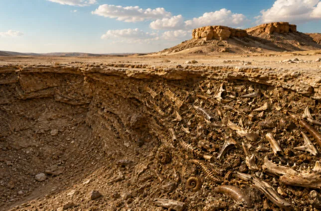 کشف قبرستان فسیل کوسه