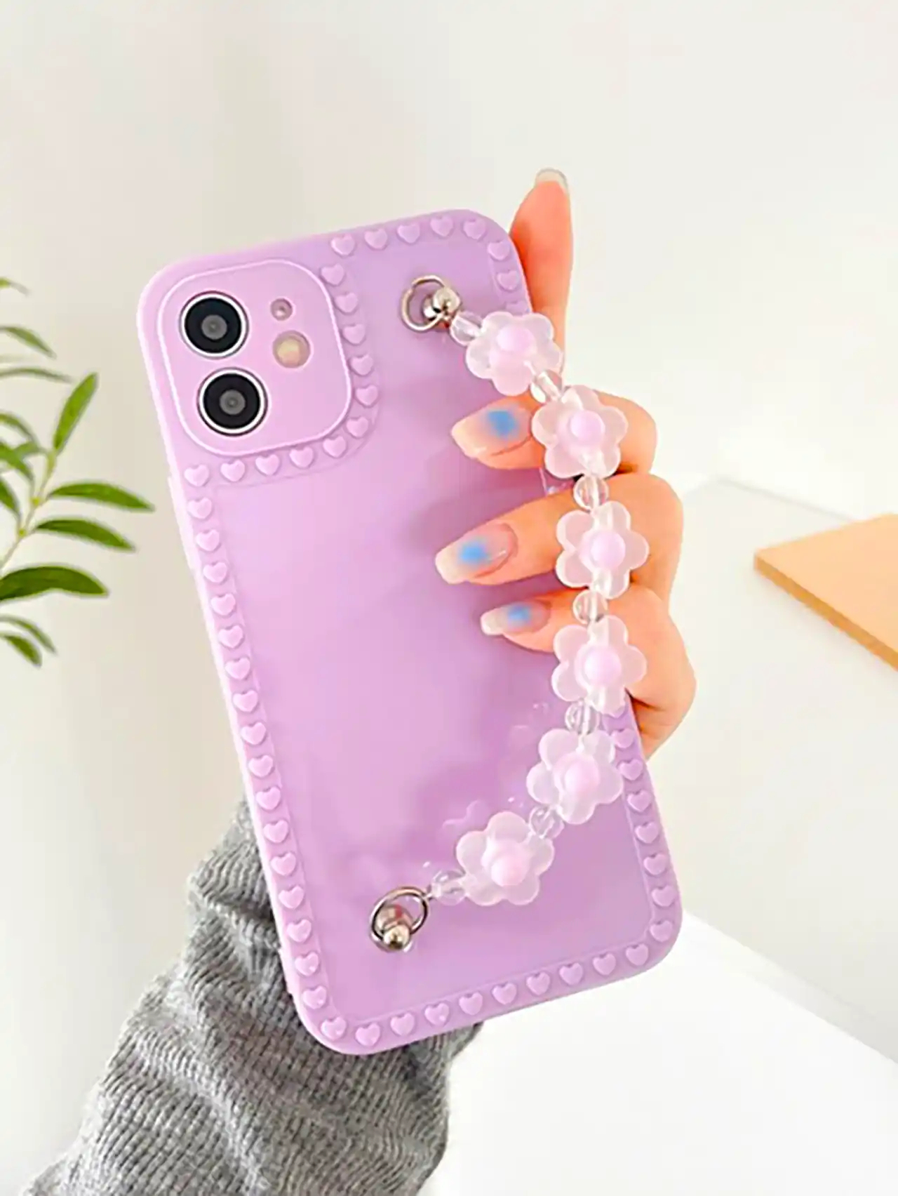 قاب گوشی با زنجیر تزئینی