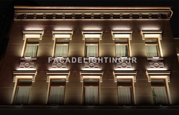 لامپ نورپردازی ساختمان