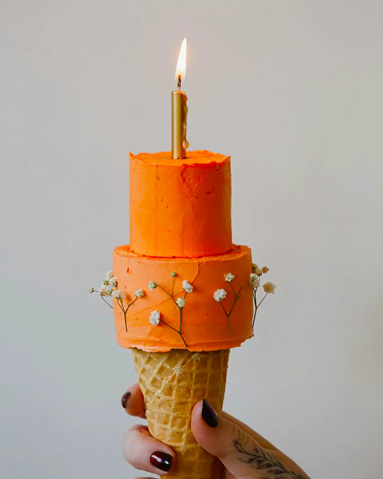 کیک بستنی جدید تولد