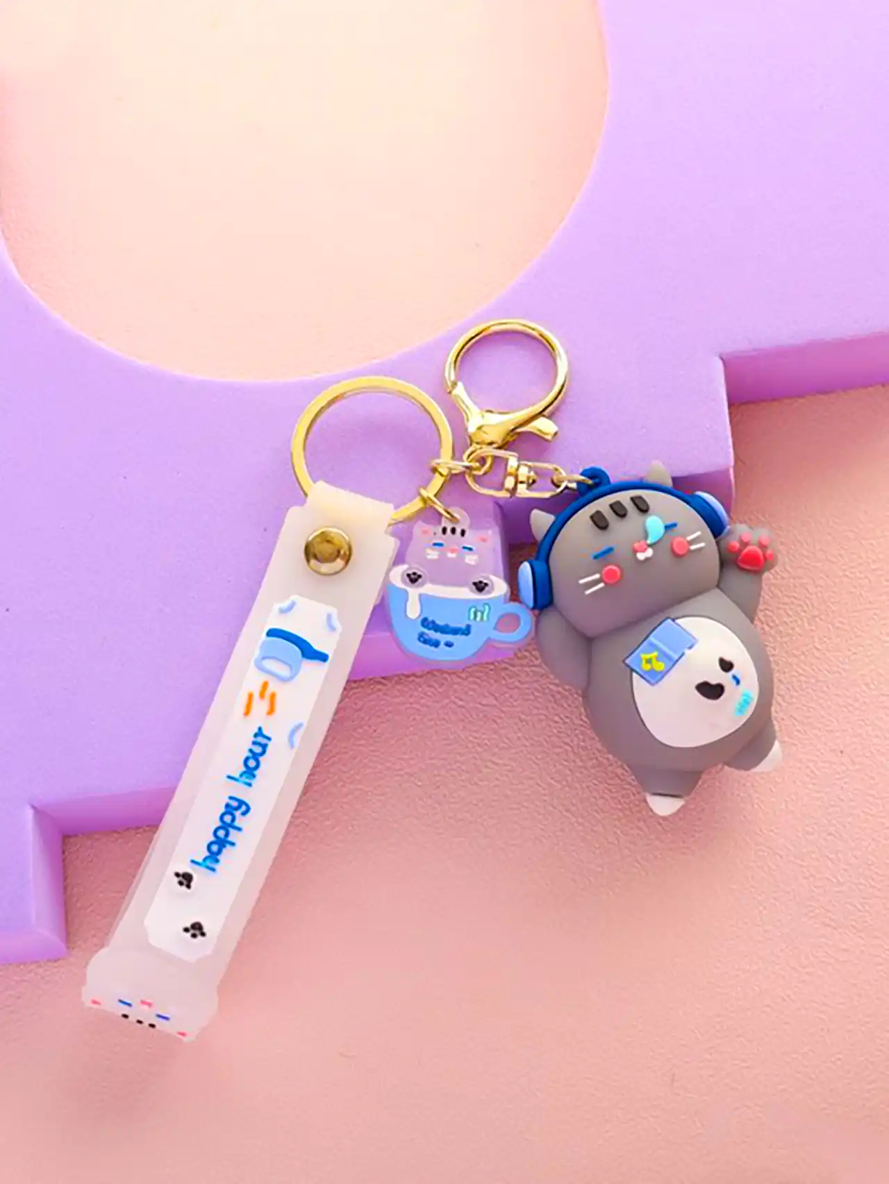 سرکلیدی سیلیکونی عروسکی