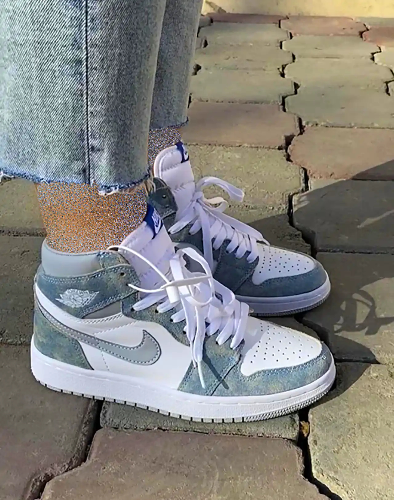 کتونی نایک جردن رنگی 