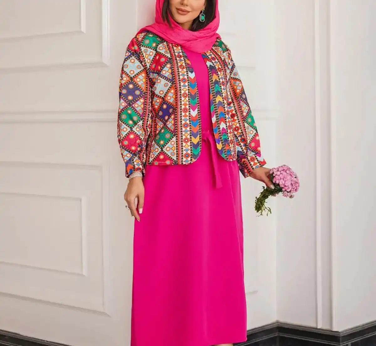 مانتو طرحدار برای خانم ها