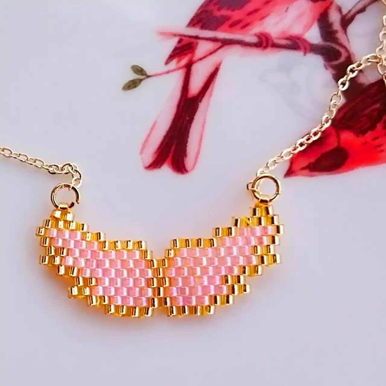 گوشواره با منجوق میوکی