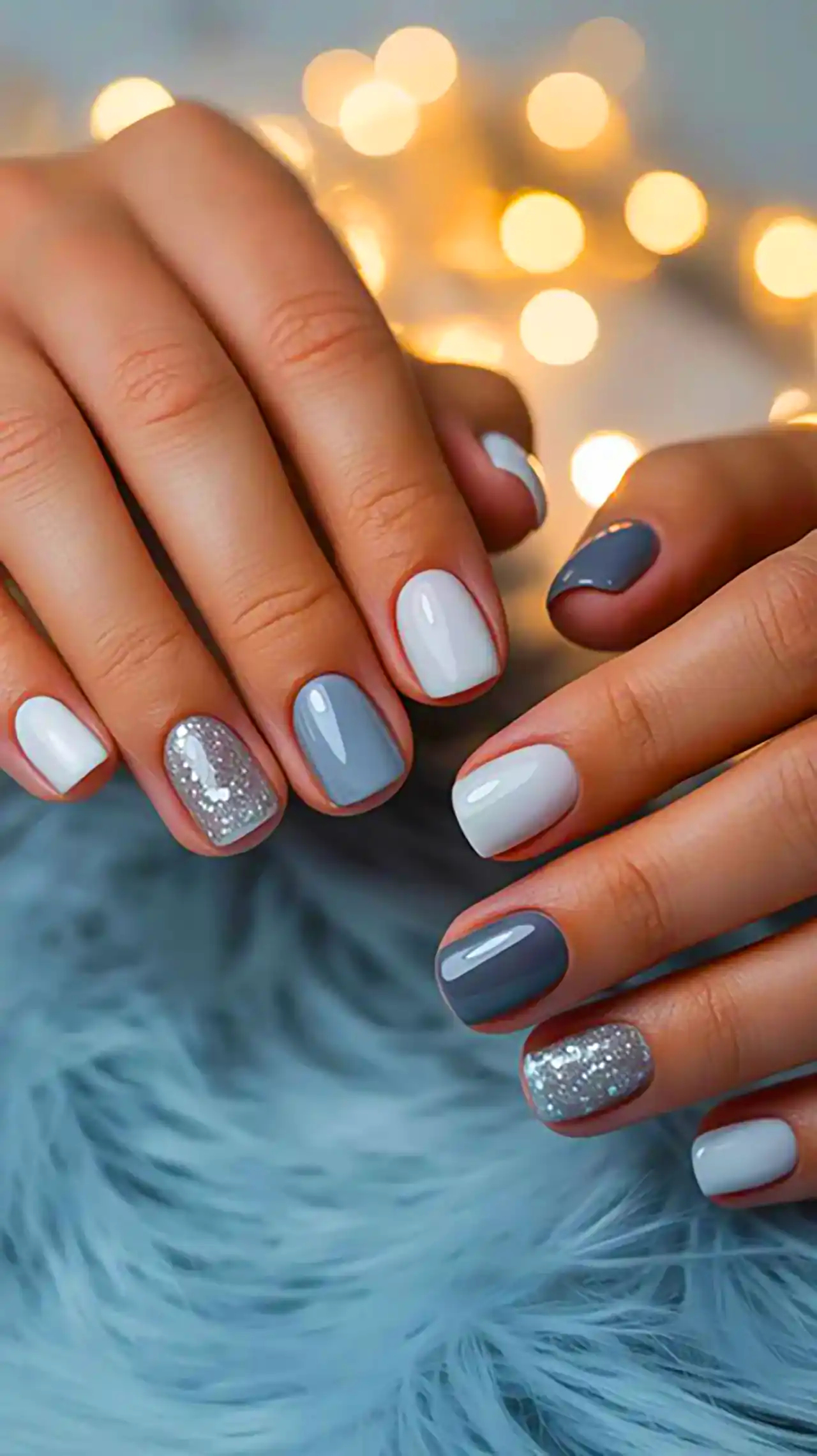 مدل ناخن کوتاه و ظریف 