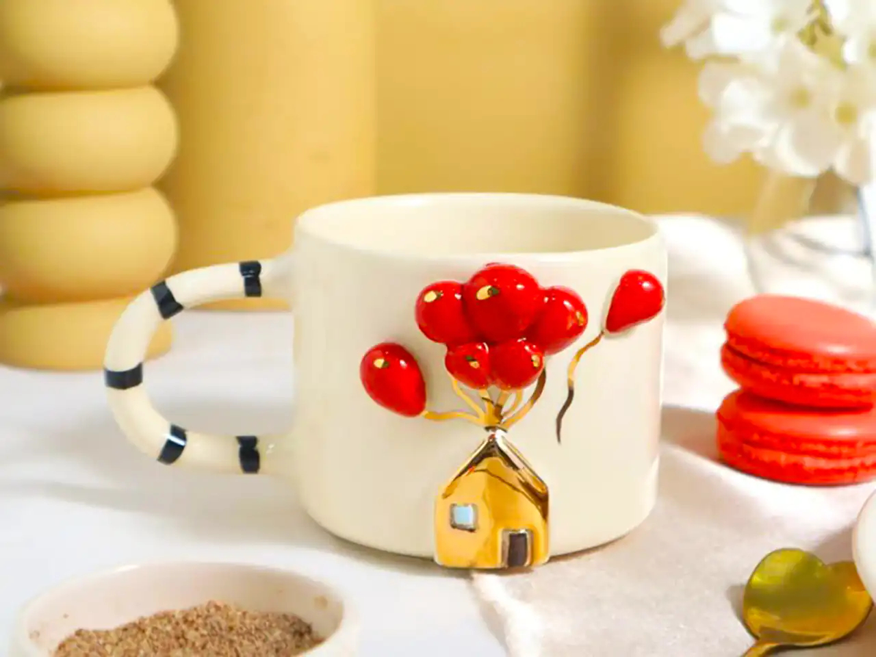 ماگ سرامیکی طرح‌دار فانتزی