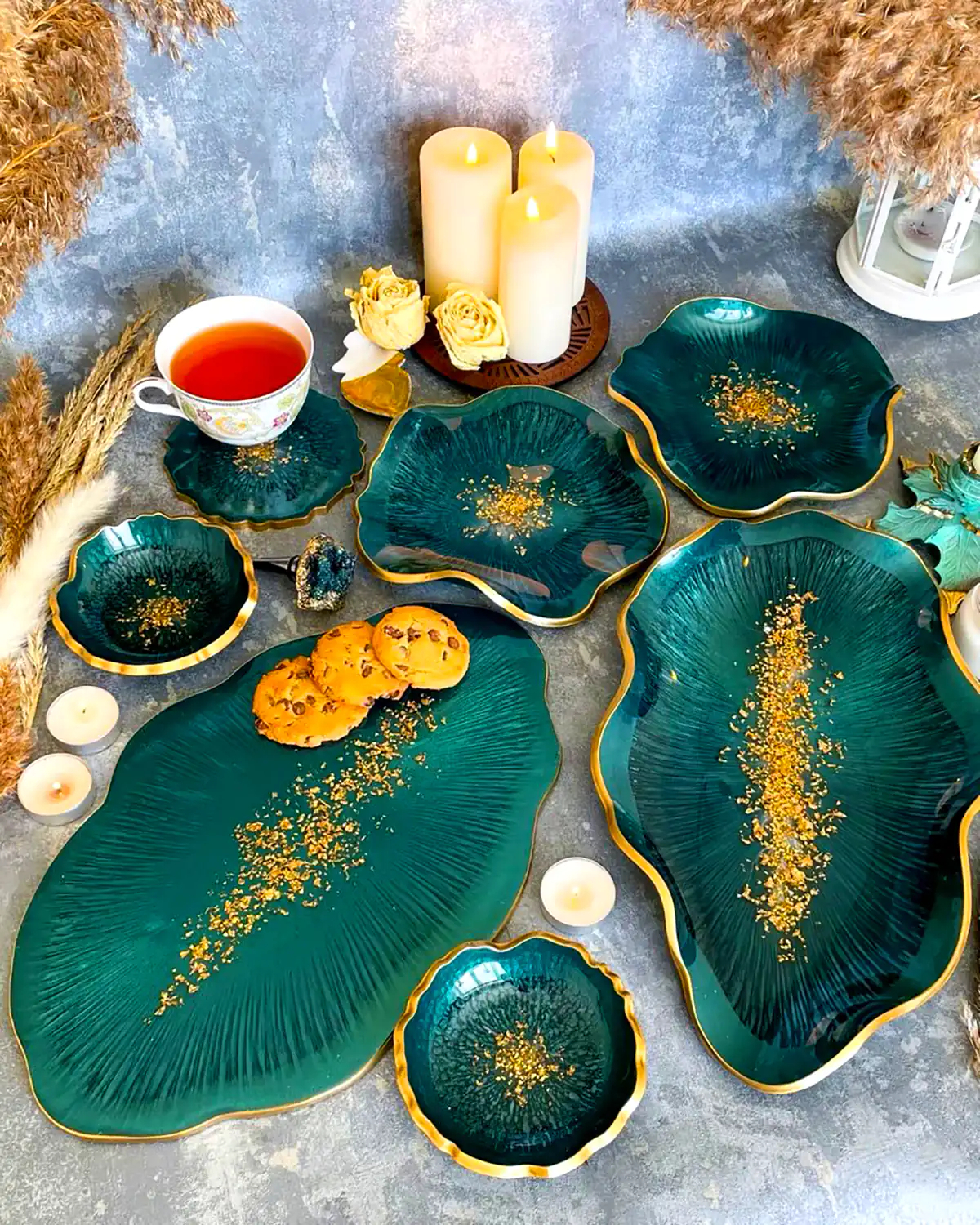 ظروف پذیرایی رزینی
