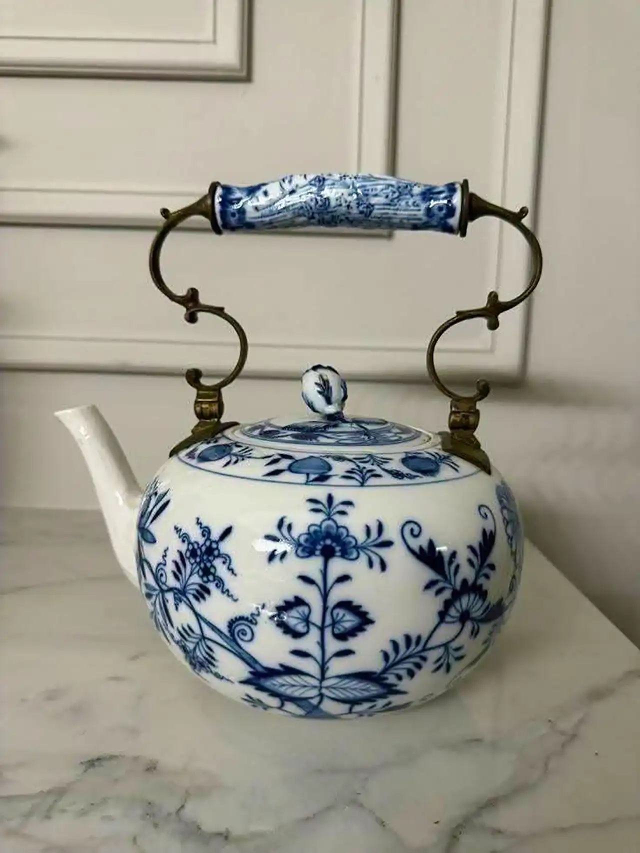 کتری سرامیکی طرح گل