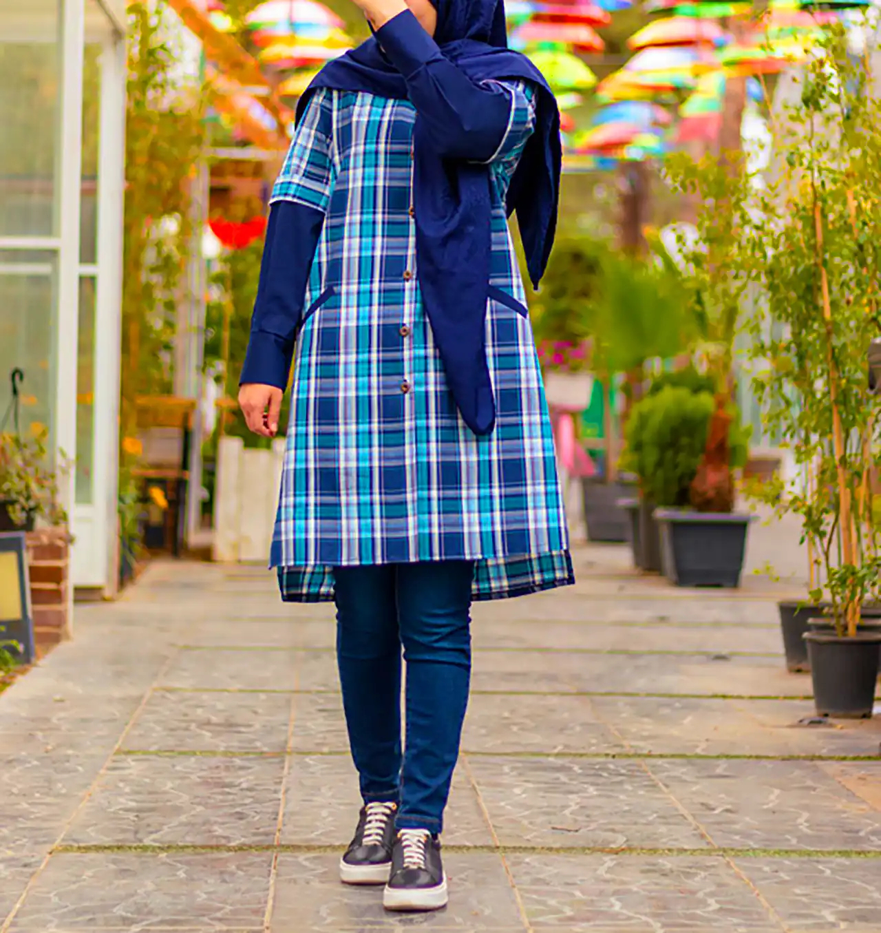 مانتو باحجاب شیک و امروزی