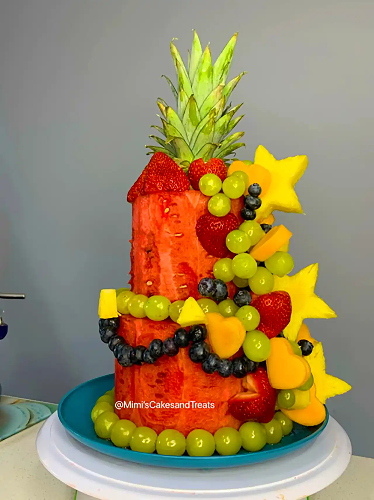 تزئین هندوانه شب چله 