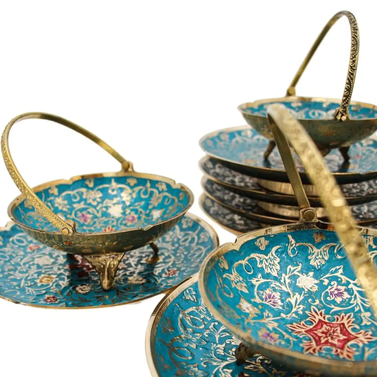 ظروف برنجی + زیباترین مدل های ظروف برنجی ترند امسال بسیار شیک و لاکچری