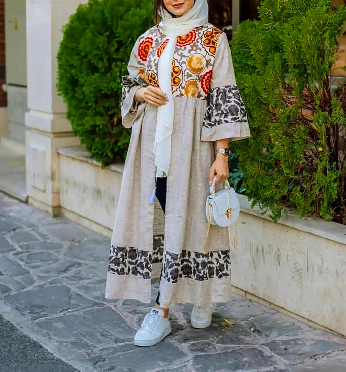 مانتو نخی سبک و زیبا