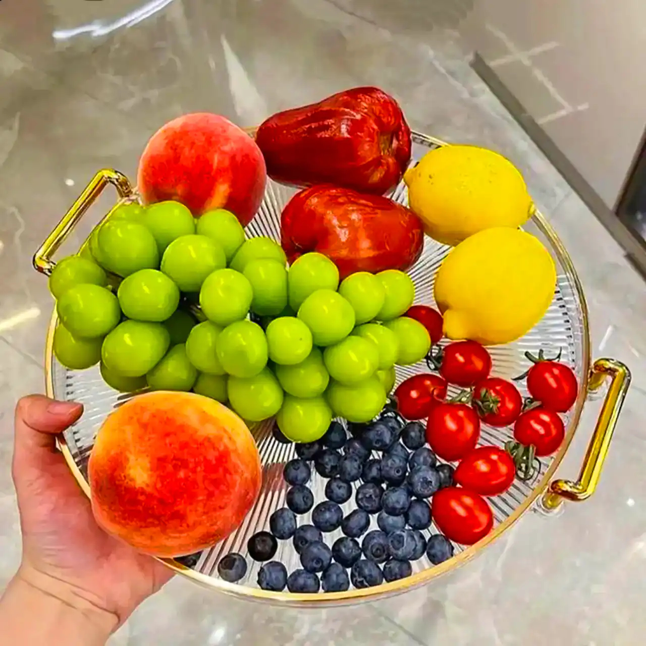 میوه خوری شیشه ای جدید
