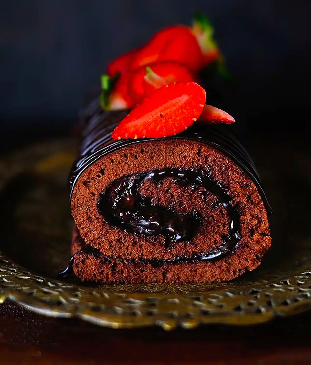 دیزاین کیک شکلاتی