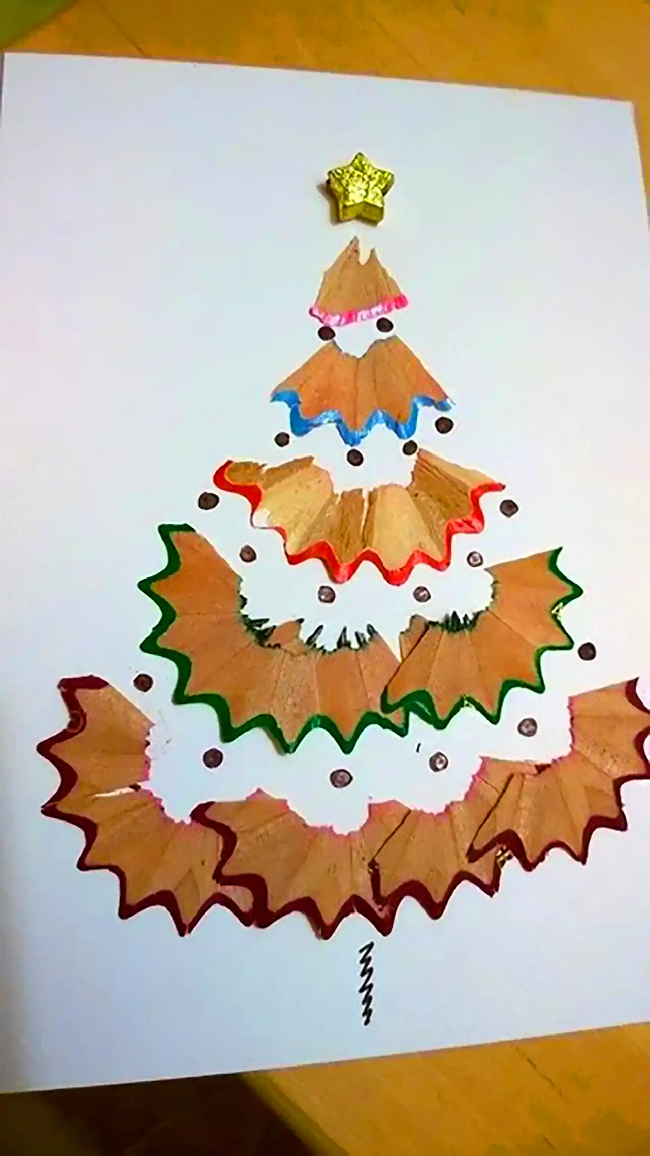 خلاقیت با تراشه های مداد