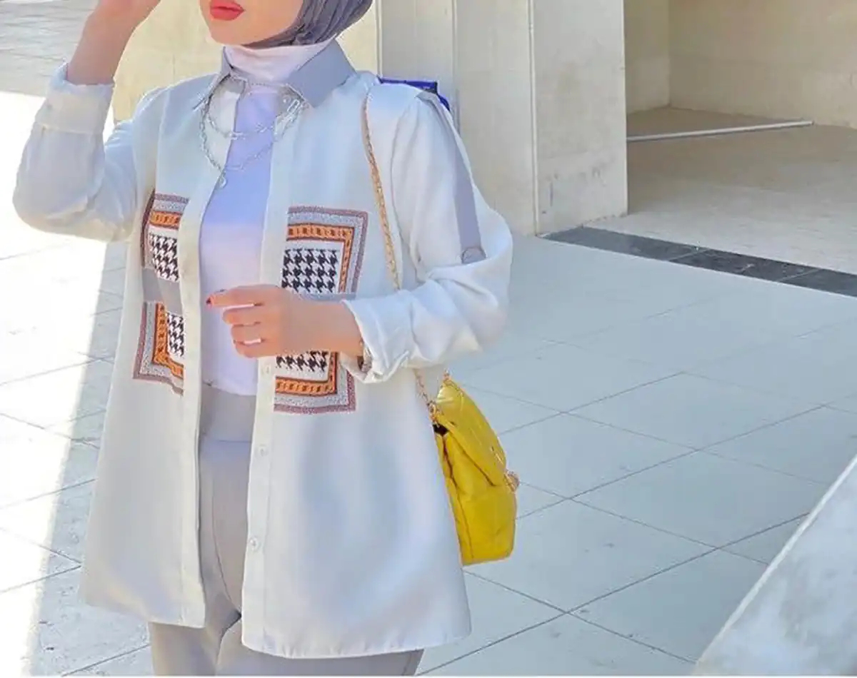 مانتو شاد رنگی و زیبا