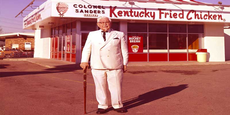 پیر مرد موفق KFC